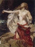 Herbert James Draper Ariadne painting